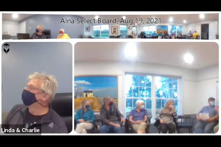 Thumbnail image for Alna Select Board - August 19, 2021