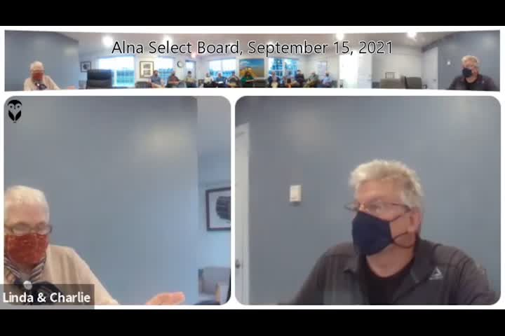 Thumbnail image for Alna Select Board - September 15, 2021