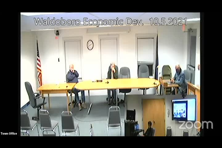 Thumbnail image for Waldoboro Economic Development - October 5, 2021