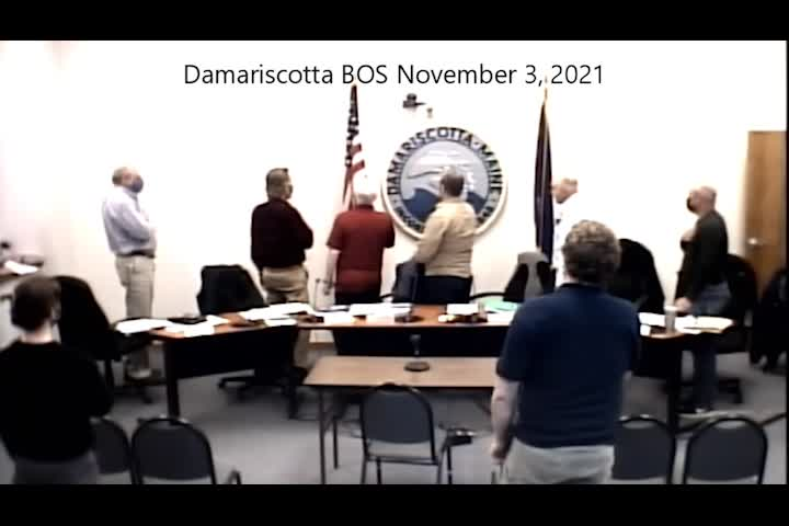Thumbnail image for Damariscotta Select Board - November 3, 2021