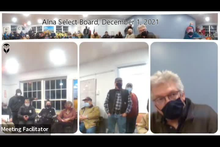 Thumbnail image for Alna Select Board - December 01, 2021