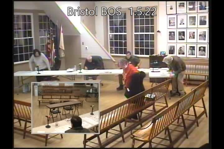 Thumbnail image for Bristol Select Board - January 5, 2022