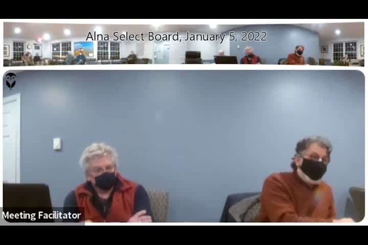 Thumbnail image for Alna Select Board - January 05, 2022