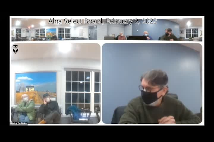 Thumbnail image for Alna Select Board - February 2, 2022
