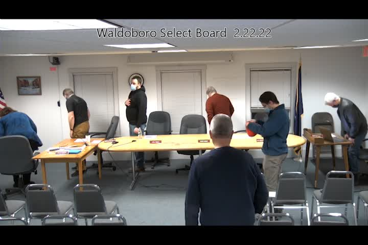 Thumbnail image for Waldoboro Select Board - February 22, 2022
