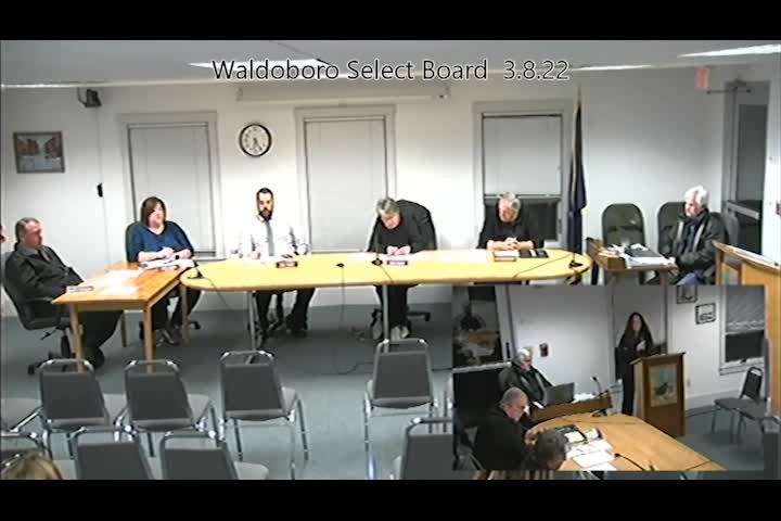 Thumbnail image for Waldoboro Select Board - March 8, 2022