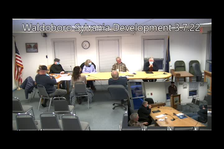 Thumbnail image for Waldoboro Sylvania Development Committee - March 7, 2022