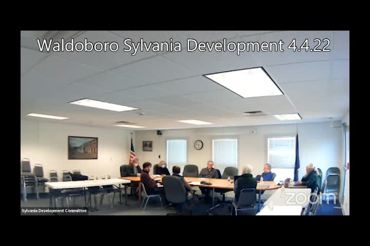 Thumbnail image for Waldoboro Sylvania Development Committee - April 4, 2022