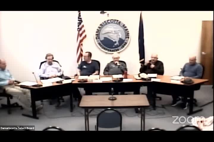 Thumbnail image for Damariscotta Select Board - April 6, 2022