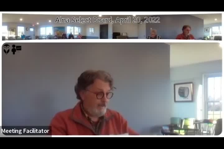 Thumbnail image for Alna Select Board - April 20, 2022