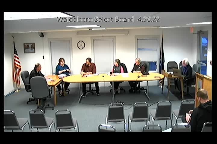 Thumbnail image for Waldoboro Select Board - April 26, 2022