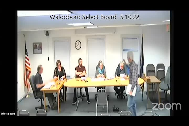 Thumbnail image for Waldoboro Select Board - May 10, 2022