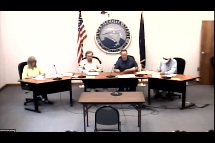 Thumbnail image for Damariscotta Select Board - June 1, 2022