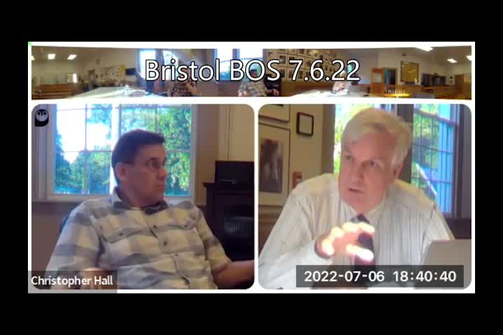 Thumbnail image for Bristol Select Board - July 6, 2022