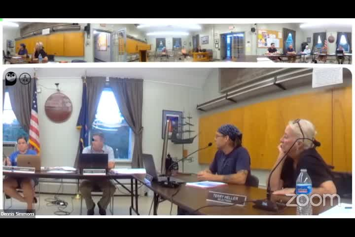 Thumbnail image for Wiscasset Select Board Special Meeting - July 26, 2022