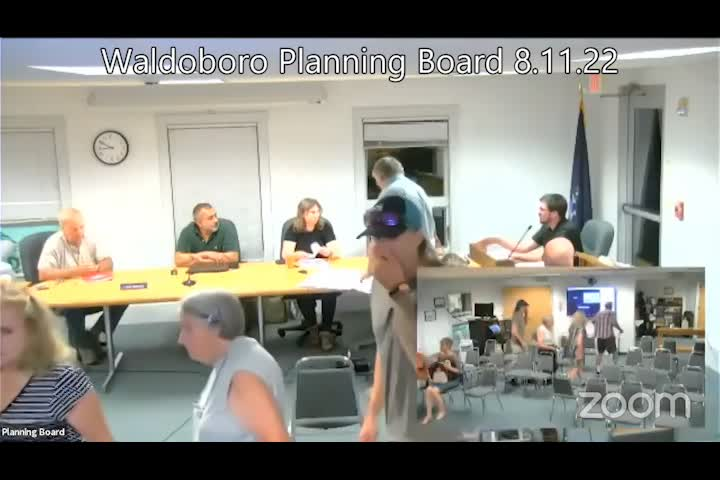 Thumbnail image for Waldoboro Planning Board - August 11, 2022