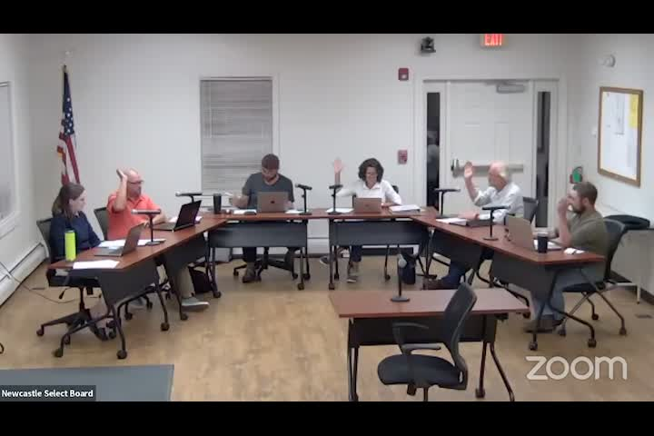 Thumbnail image for Newcastle Select Board - September 12, 2022
