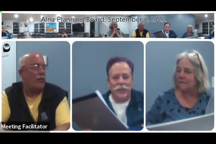 Thumbnail image for Alna Planning Board - September 6, 2022