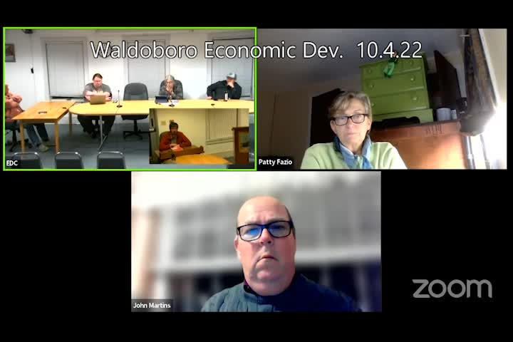 Thumbnail image for Waldoboro Economic Development - October 4, 2022