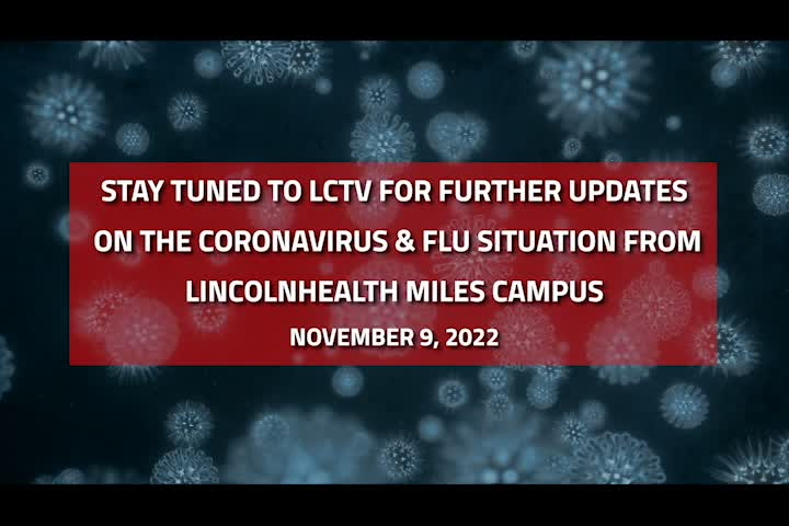 Thumbnail image for Flu Update from LincolnHealth Miles Campus - November 9, 2022