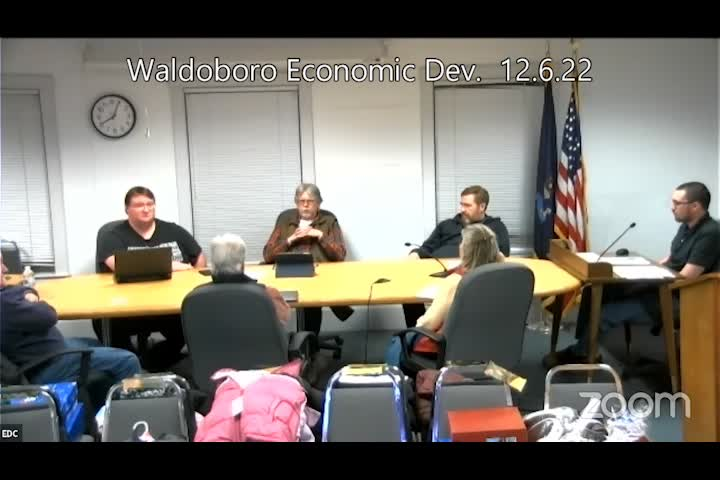 Thumbnail image for Waldoboro Economic Development Committee - December 6, 2022