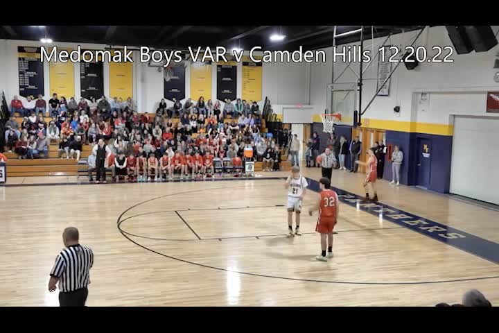 Thumbnail image for LCTV Boys Varsity Basketball 2022: Medomak vs. Camden - December 20, 2022