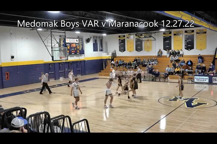 Thumbnail image for LCTV Boys Varsity Basketball: Medomak vs Maranacook - December 27, 2022