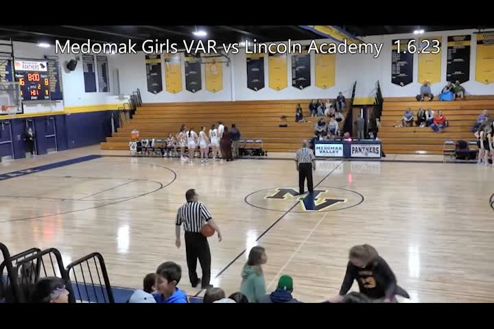 Thumbnail image for LCTV Girls Varsity Basketball 2023: Medomak vs. Lincoln Academy - January 6, 2023