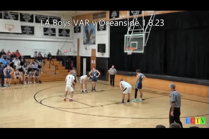 Thumbnail image for LCTV Boys Varsity Basketball 2023: Lincoln Academy vs. Oceanside - January 8, 2023