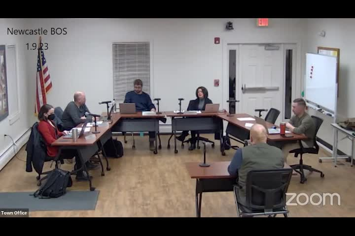 Thumbnail image for Newcastle Select Board - January 9, 2023