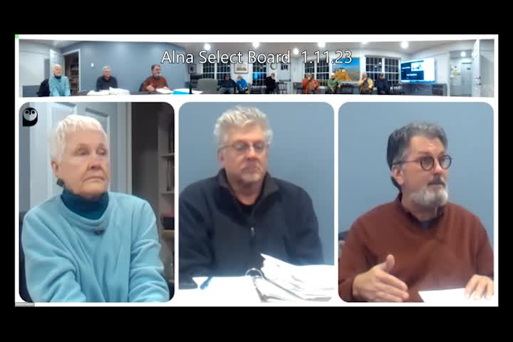 Thumbnail image for Alna Select Board - January 11, 2023