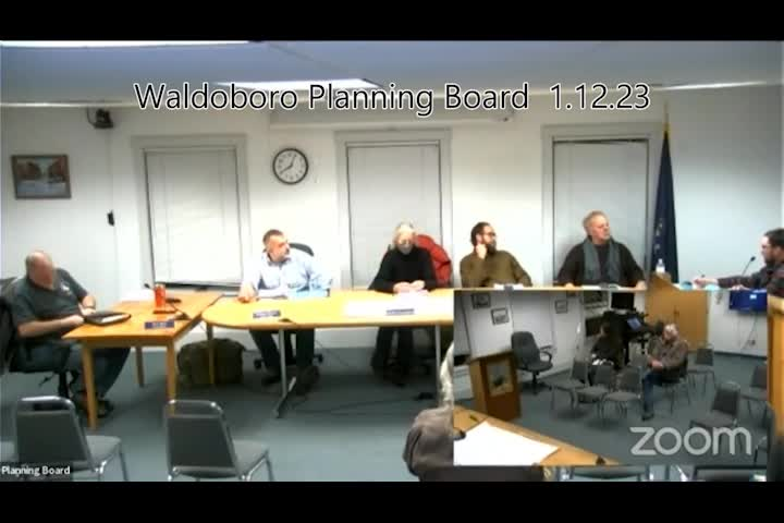 Thumbnail image for Waldoboro Planning Board - January 12, 2023
