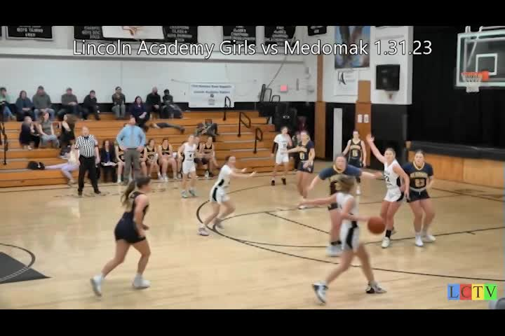 Thumbnail image for Lincoln Academy Girls VAR v Medomak - Jan. 31, 2023