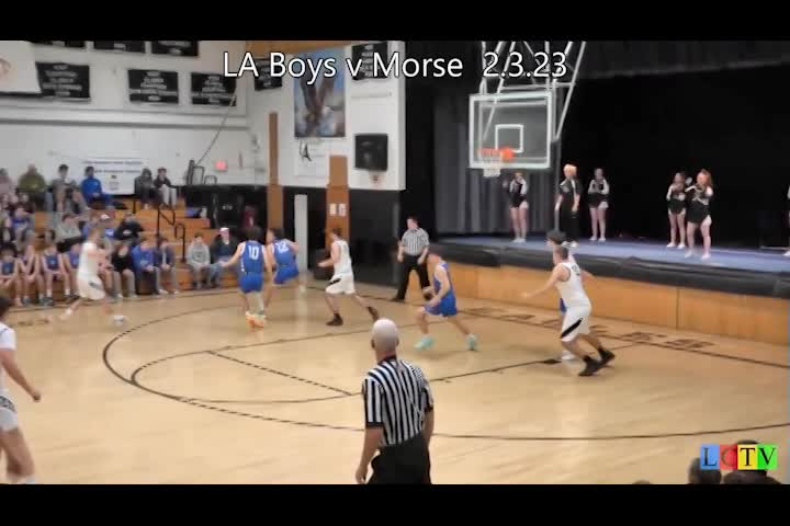 Thumbnail image for LCTV Boys Varsity Basketball 2023: Lincoln Academy vs. Morse - February 3, 2023