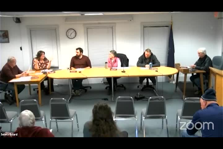 Thumbnail image for Waldoboro Select Board - February 14, 2023
