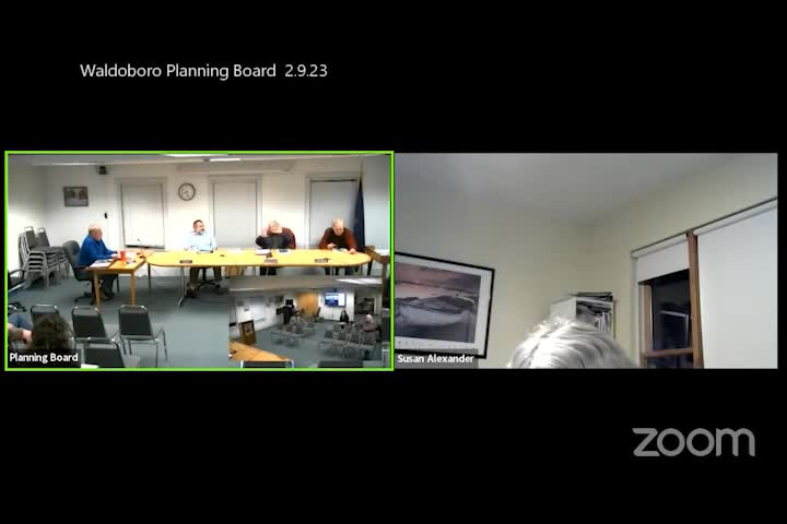 Thumbnail image for Waldoboro Planning Board - February 9, 2023