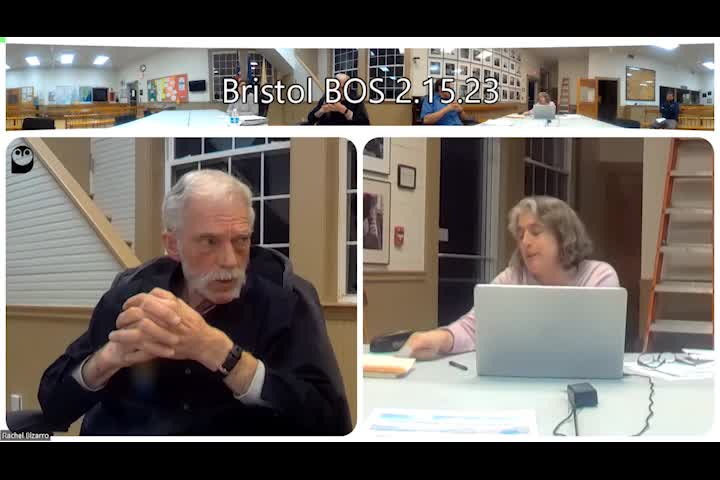 Thumbnail image for Bristol Select Board - February 15, 2023