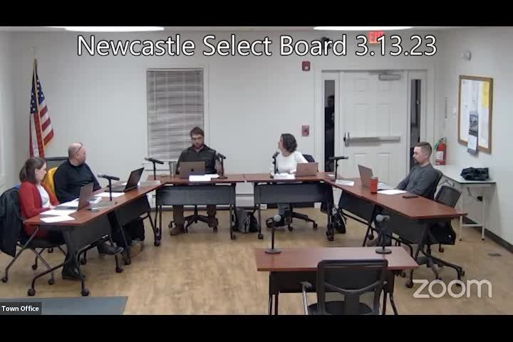 Thumbnail image for Newcastle Select Board - March 13, 2023