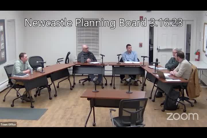 Thumbnail image for Newcastle Planning Board - March 16, 2023
