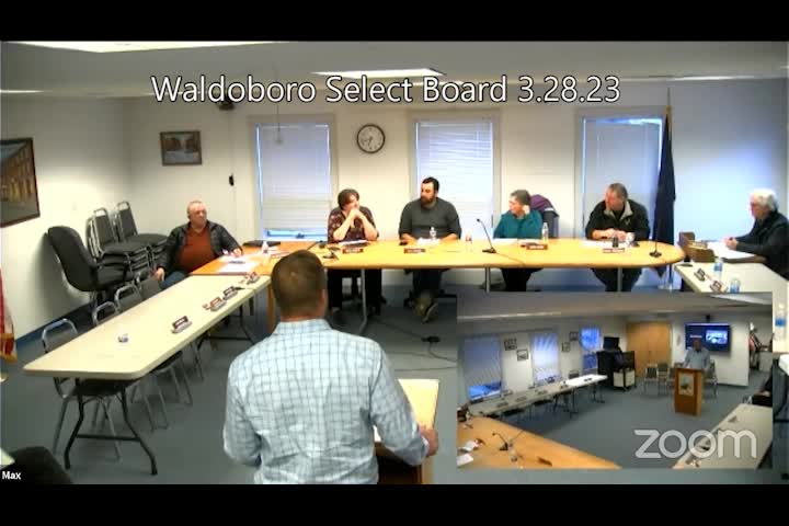 Thumbnail image for Waldoboro Select Board - March 30, 2023