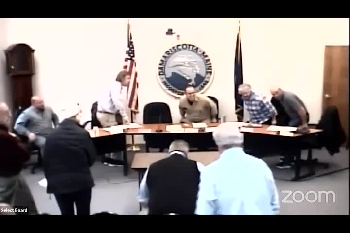 Thumbnail image for Damariscotta Select Board - April 19, 2023
