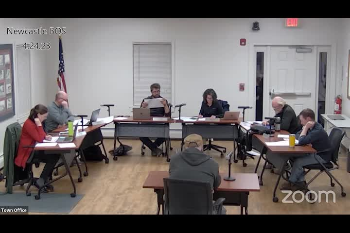 Thumbnail image for Newcastle Select Board - April 24, 2023