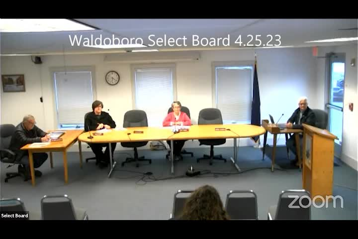 Thumbnail image for Waldoboro Select Board - April 25, 2023