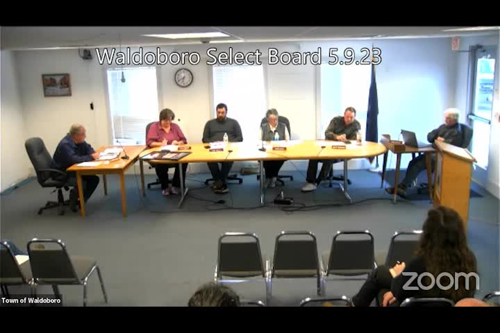 Thumbnail image for Waldoboro Select Board - May 9, 2023