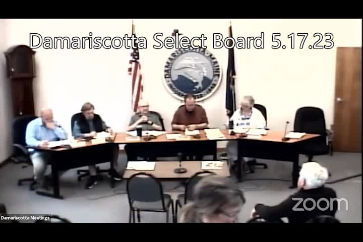 Thumbnail image for Damariscotta Select Board - May 17, 2023