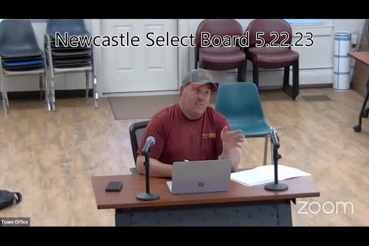 Thumbnail image for Newcastle Select Board - May 22, 2023