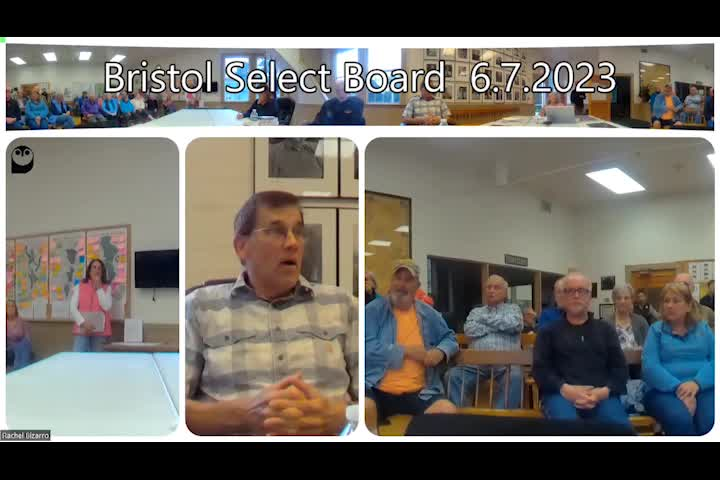 Thumbnail image for Bristol Select Board - June 7, 2023