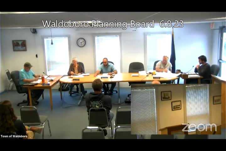 Thumbnail image for Waldoboro Planning Board - June 8, 2023