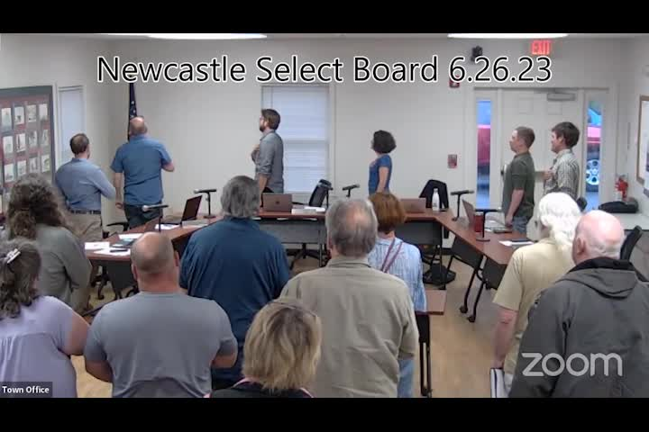 Thumbnail image for Newcastle Select Board - June 26, 2023