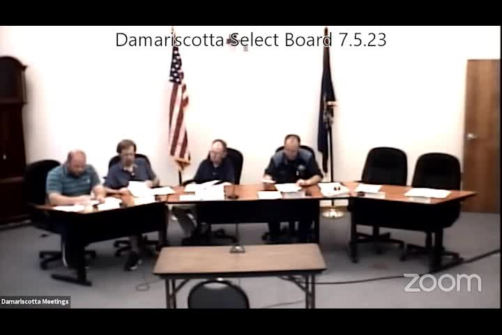 Thumbnail image for Damariscotta Select Board - July 5, 2023